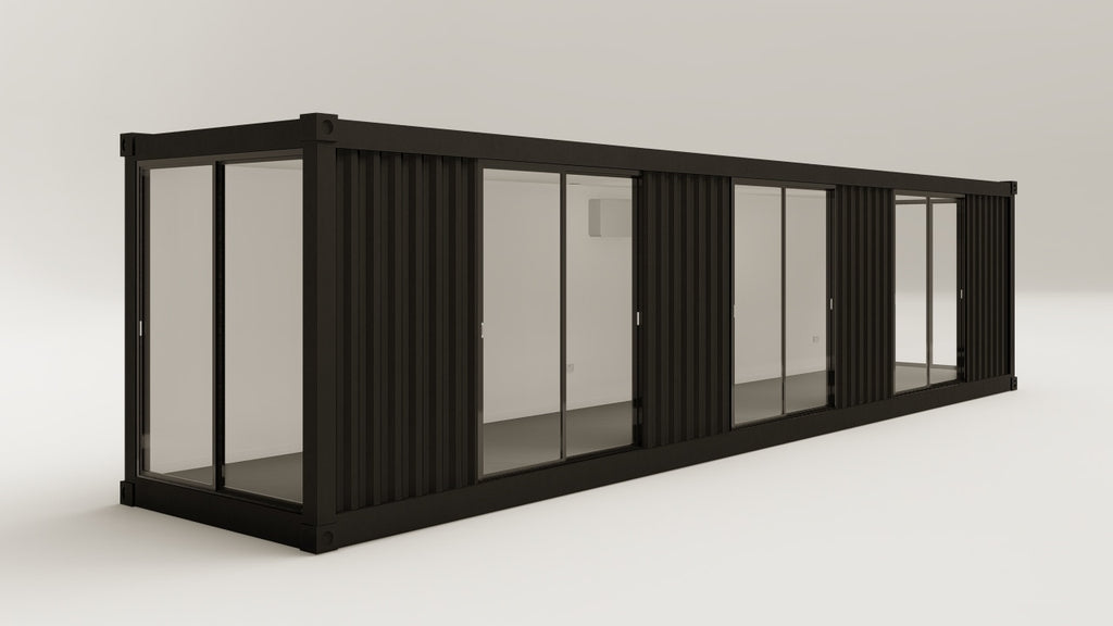 Work Space - 30 - Graphite Black - 5 Doors
