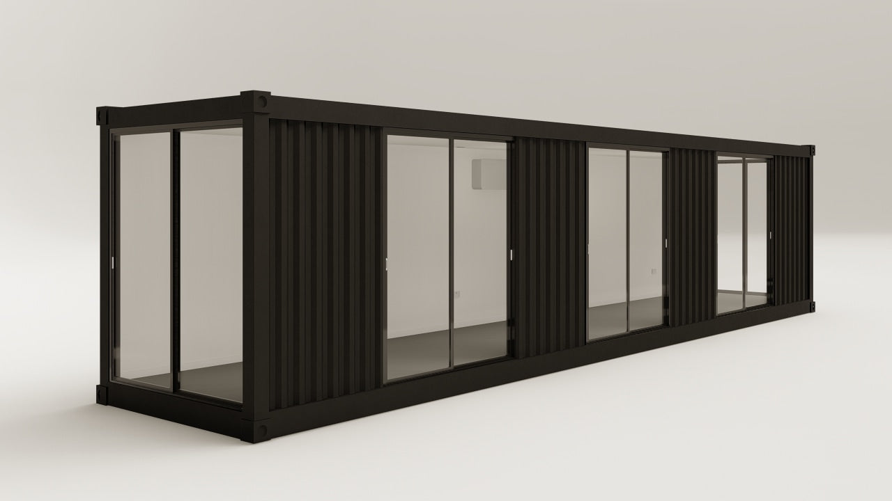Work Space - 30 - Graphite Black - 5 Doors