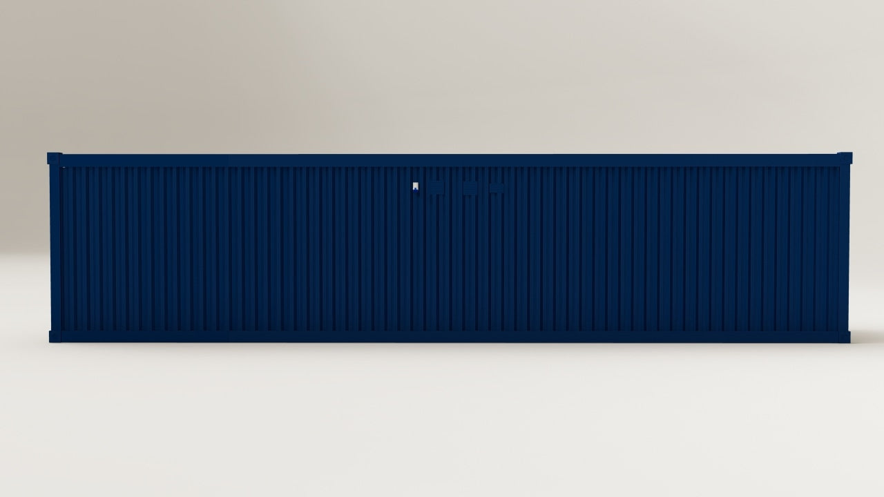 Work Space - 30 - Gentian Blue - 6 Doors