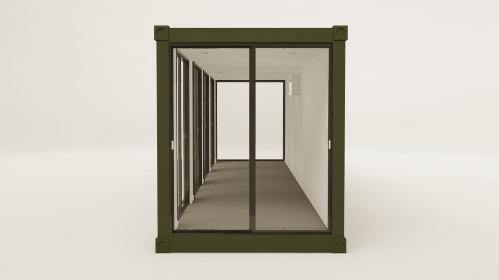 Studio - 30 - Bottle Green - 2 End Doors 4 Side Doors view 2