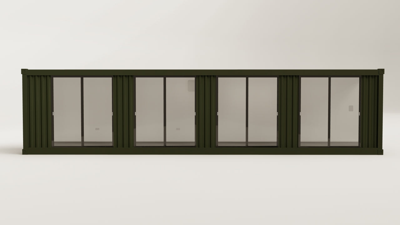 Studio - 30 - Bottle Green - 2 End Doors 4 Side Doors view 4