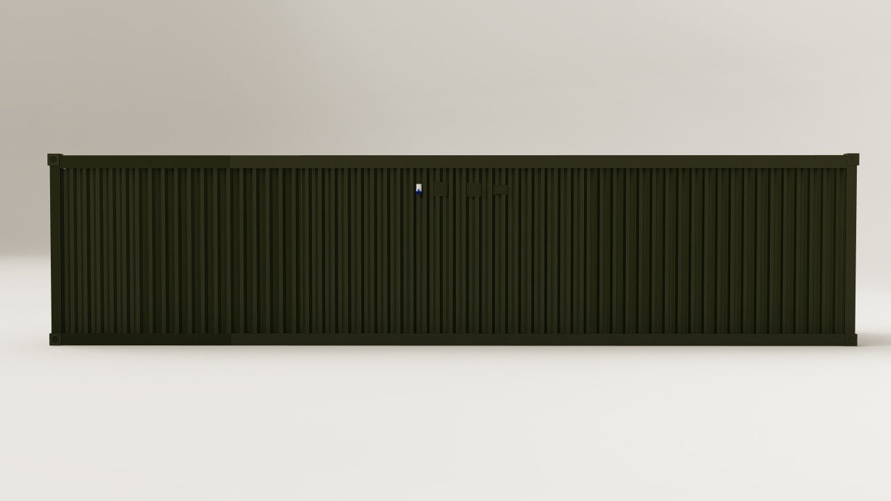 Work Space - 30 - Bottle Green - 6 Doors