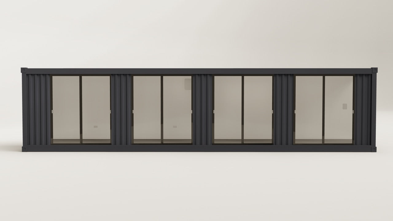 Work Space - 30 - Anthracite - 6 Doors