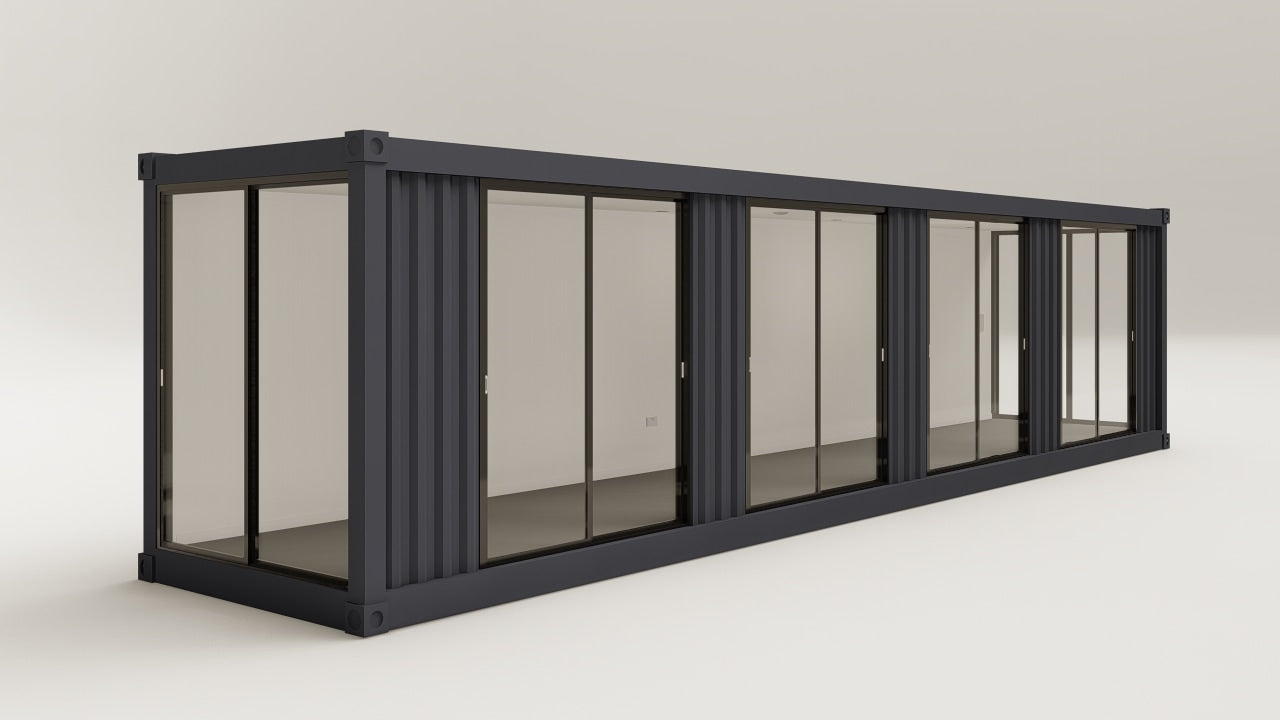 Work Space - 30 - Anthracite - 6 Doors