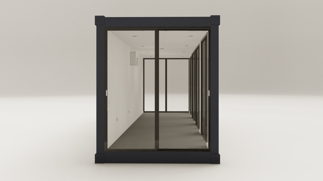 Work Space - 30 - Anthracite - 6 Doors
