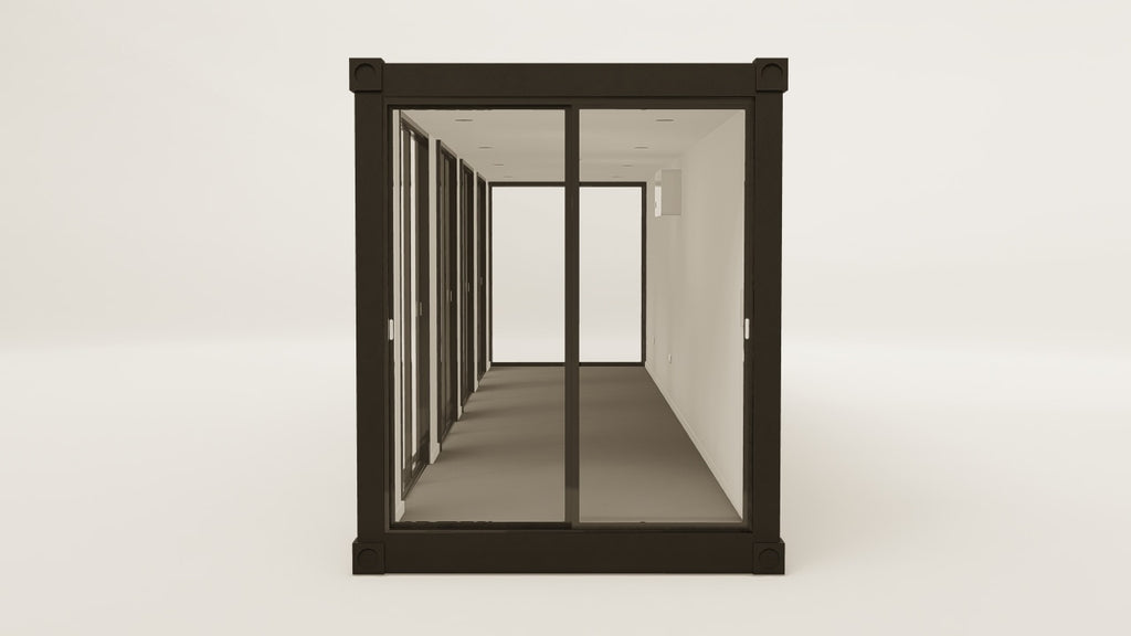 Work Space - 30 - Graphite Black - 6 Doors