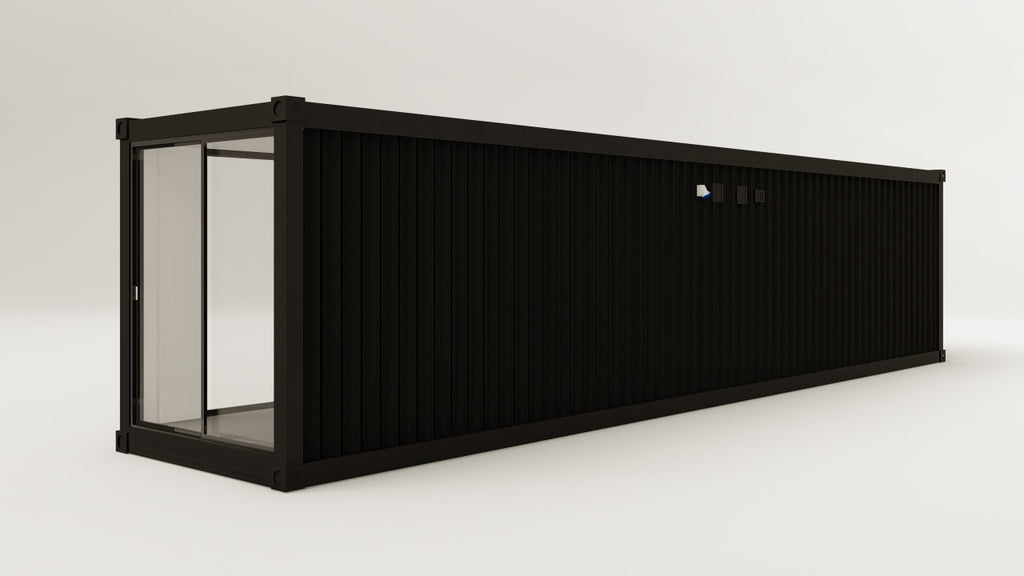 Work Space - 30 - Graphite Black - 6 Doors