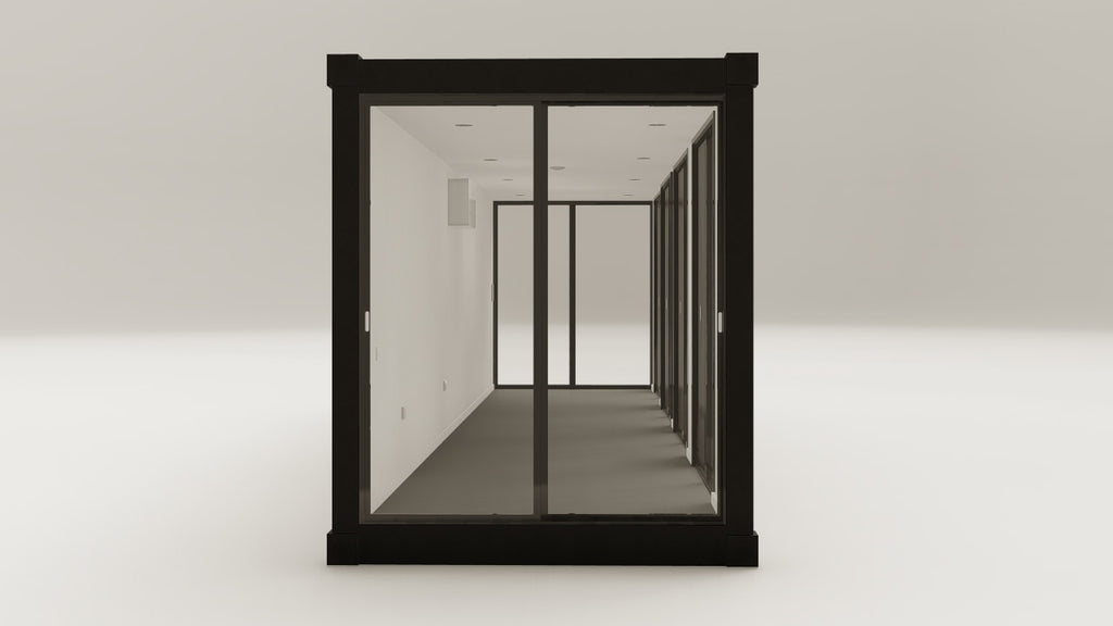 Work Space - 30 - Graphite Black - 6 Doors